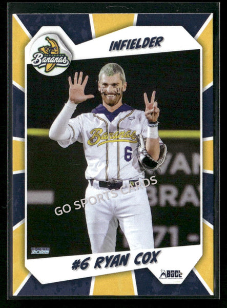 2026 Savannah Bananas Ryan Cox