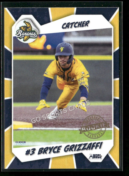 2026 Savannah Bananas Bryce Grizzaffi