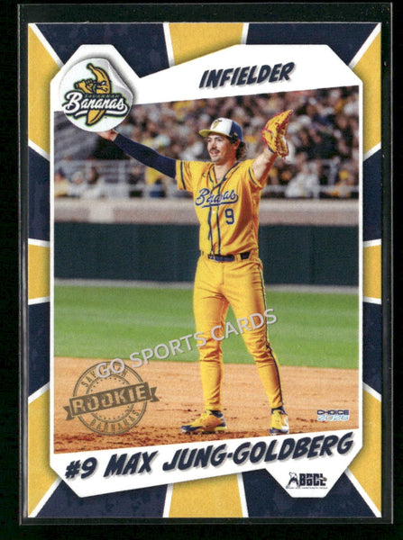2026 Savannah Bananas Max Jung Goldberg