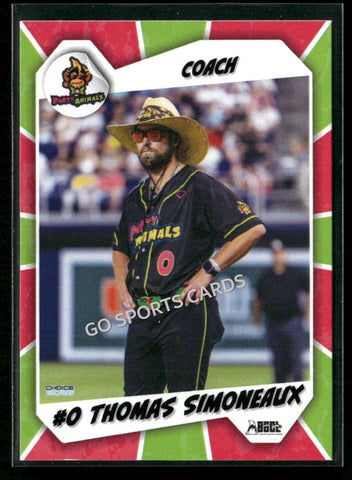 2026 Party Animals Savannah Bananas Thomas Simoneaux