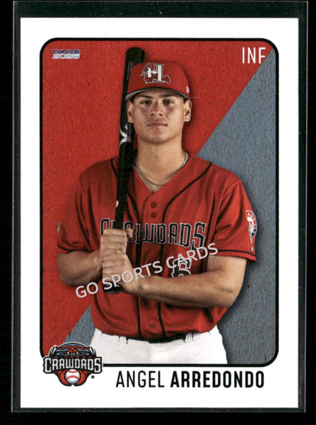 2026 Hickory Crawdads 1st Angel Arredondo