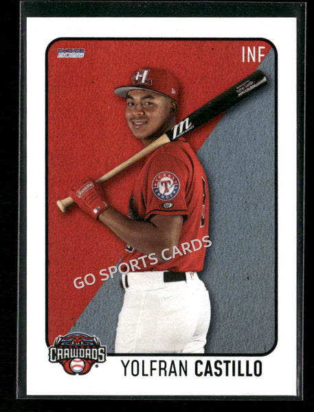 2026 Hickory Crawdads 1st Yolfran Castillo