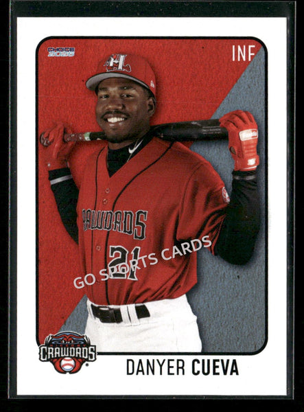 2026 Hickory Crawdads 1st Danyer Cueva