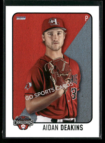 2026 Hickory Crawdads 1st Aidan Deakins