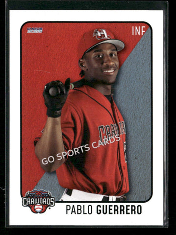 2026 Hickory Crawdads 1st Pablo Guerrero
