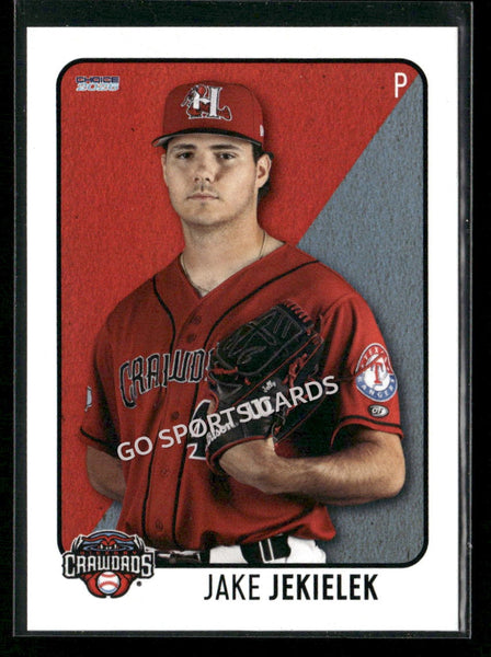 2026 Hickory Crawdads 1st Jake Jekielek