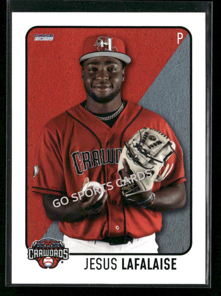 2026 Hickory Crawdads 1st Jesus Lafalaise