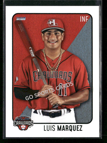 2026 Hickory Crawdads 1st Luis Marquez