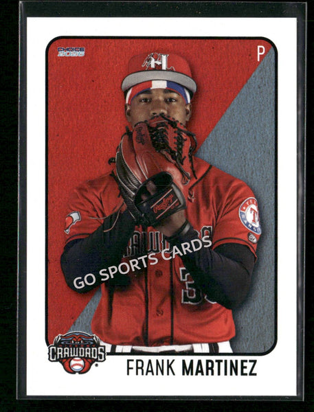 2026 Hickory Crawdads 1st Frank Martinez