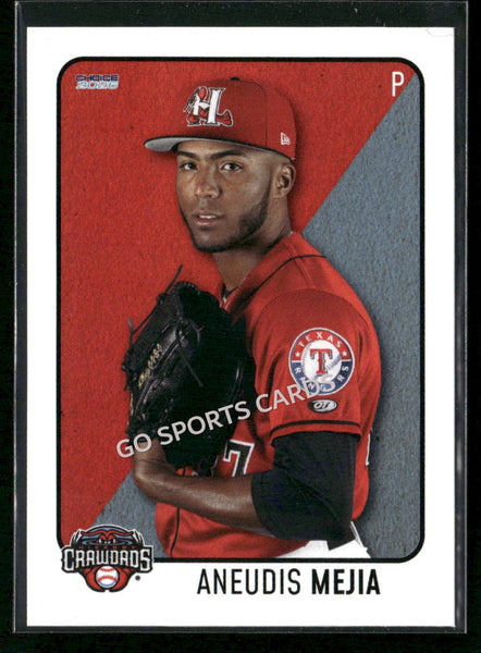 2026 Hickory Crawdads 1st Aneudis Mejia