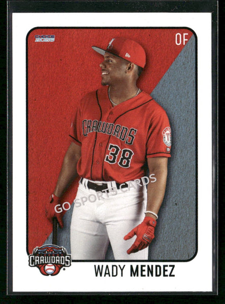 2026 Hickory Crawdads 1st Wady Mendez
