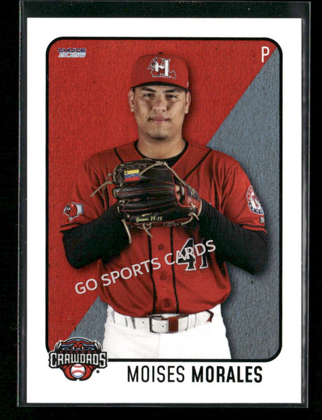 2026 Hickory Crawdads 1st Moises Morales