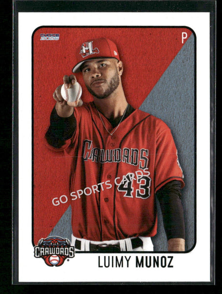 2026 Hickory Crawdads 1st Luimy Munoz