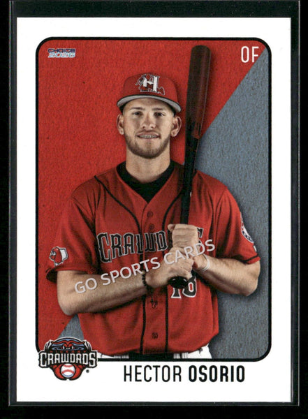 2026 Hickory Crawdads 1st Hector Osorio