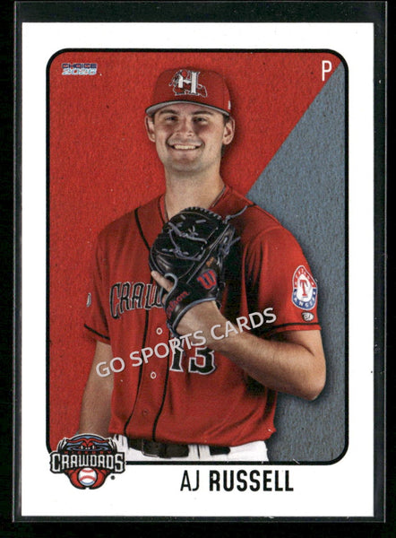 2026 Hickory Crawdads 1st AJ Russell