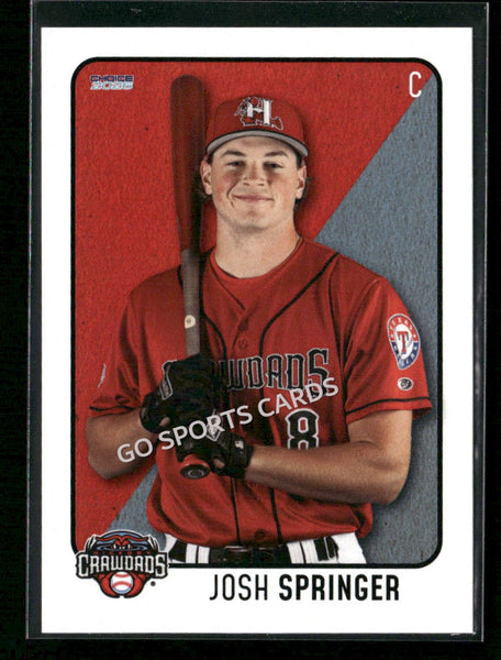 2026 Hickory Crawdads 1st Josh Springer