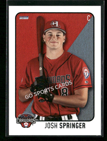 2026 Hickory Crawdads 1st Josh Springer