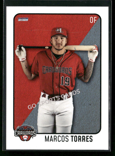2026 Hickory Crawdads 1st Marcos Torres