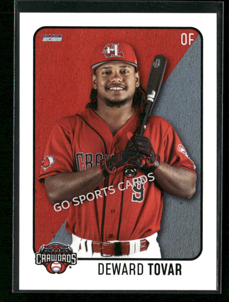 2026 Hickory Crawdads 1st Deward Tovar