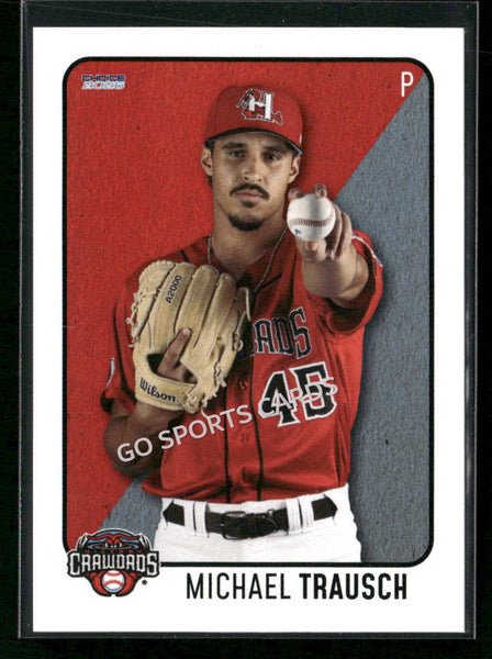 2026 Hickory Crawdads 1st Michael Trausch