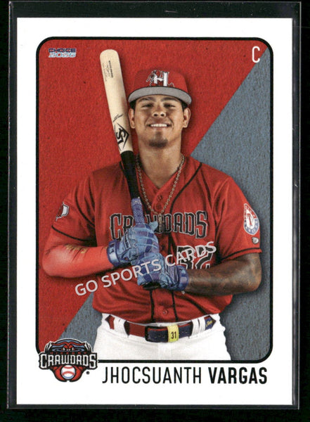 2026 Hickory Crawdads 1st Jhocsuanth Vargas