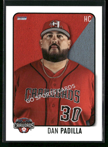 2026 Hickory Crawdads 1st Dan Padilla
