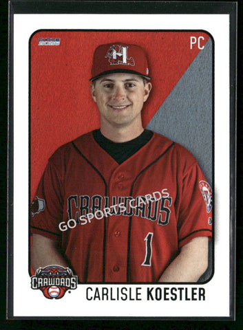 2026 Hickory Crawdads 1st Carlisle Koestler