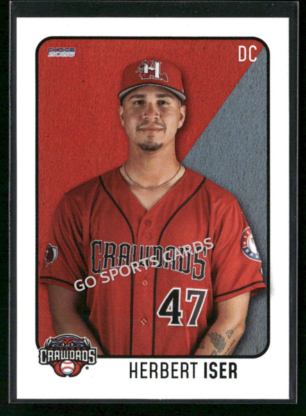 2026 Hickory Crawdads 1st Herbert Iser