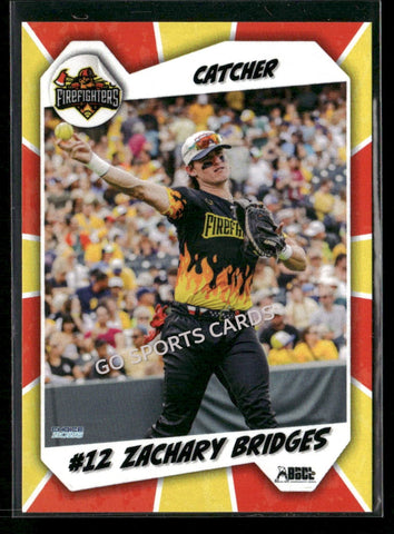 2026 Firefighters Savannah Bananas Zachary Bridges