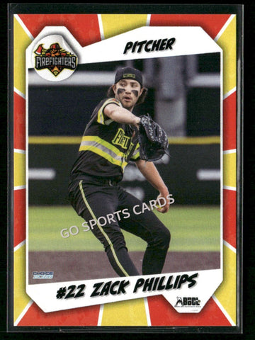 2026 Firefighters Savannah Bananas Zack Phillips