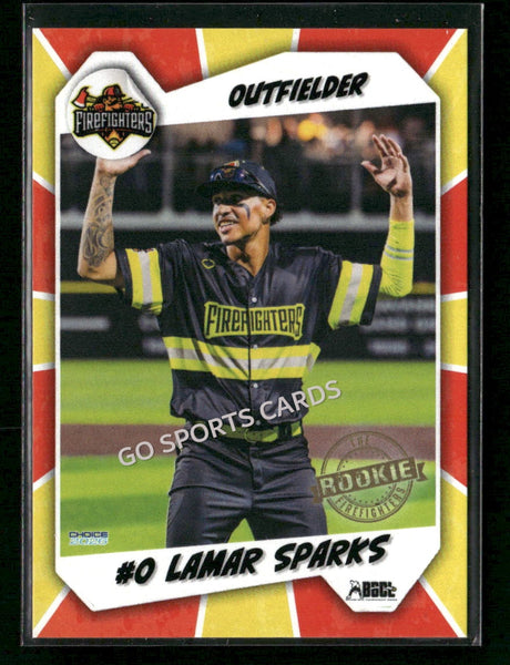 2026 Firefighters Savannah Bananas Lamar Sparks