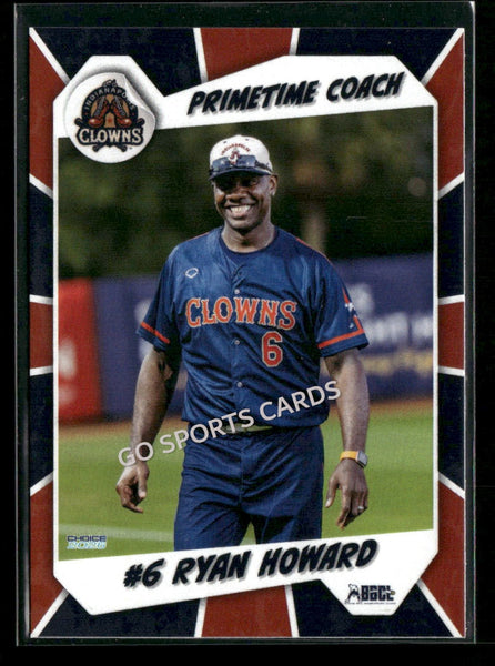 2026 Indianapolis Clowns Savannah Bananas Ryan Howard