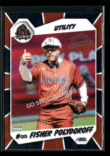 2026 Indianapolis Clowns Savannah Bananas Fisher Polydoroff