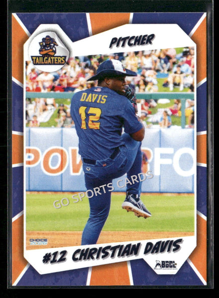 2026 Tailgaters Savannah Bananas Christian Davis