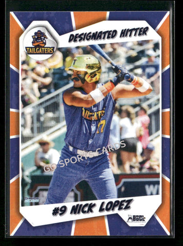 2026 Tailgaters Savannah Bananas Nick Lopez