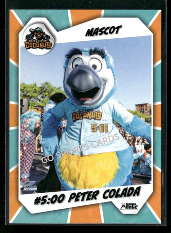 2026 Loco Beach Coconuts Savannah Bananas Peter Colada Mascot