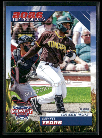 2026 Midwest League Top Prospects Kavares Tears