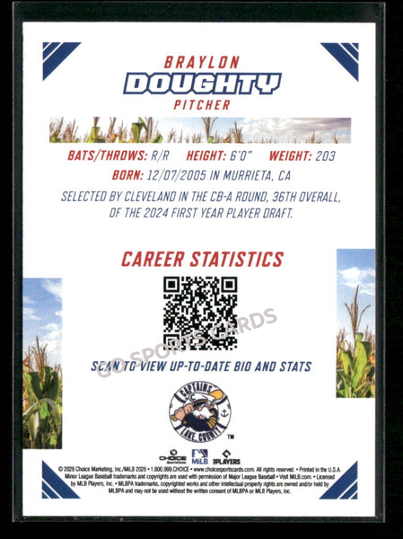 2026 Midwest League Top Prospects Braylon Doughty