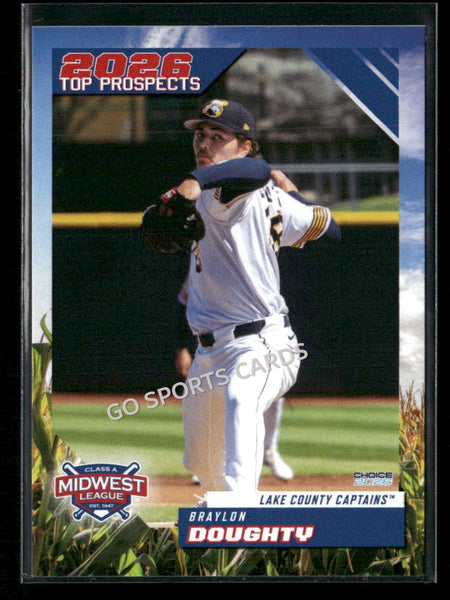 2026 Midwest League Top Prospects Braylon Doughty