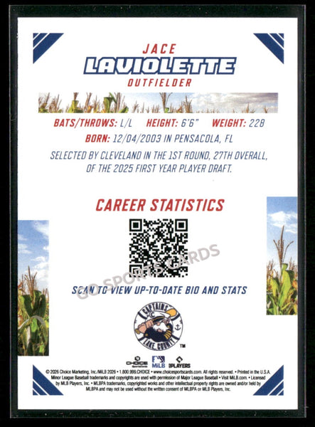 2026 Midwest League Top Prospects Jace Laviolette