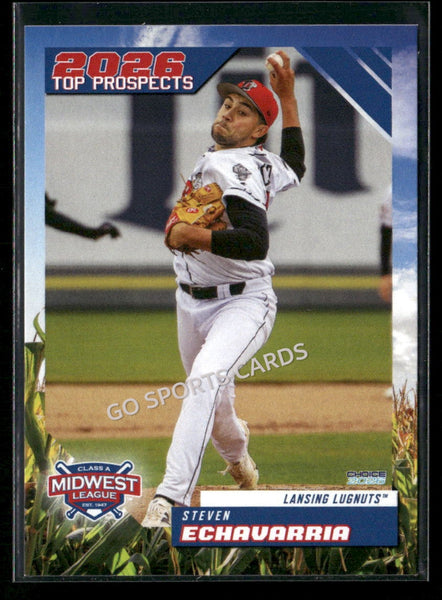 2026 Midwest League Top Prospects Steven Echavarria