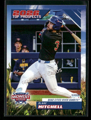 2026 Midwest League Top Prospects Blake Mitchell