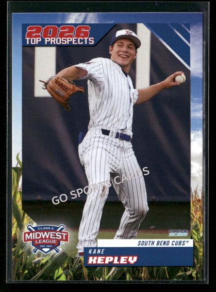 2026 Midwest League Top Prospects Kane Kepley