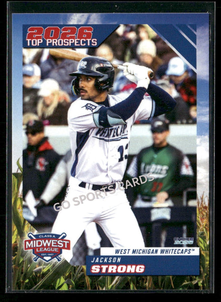 2026 Midwest League Top Prospects Jackson Strong