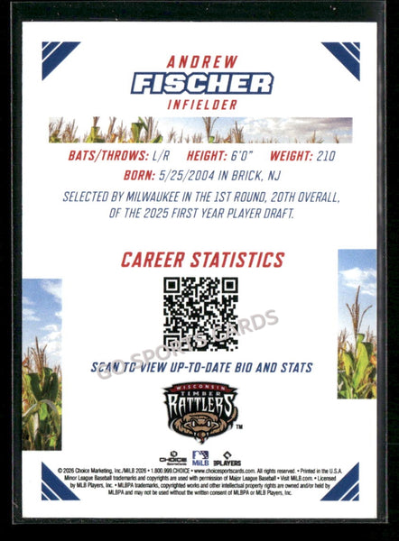 2026 Midwest League Top Prospects Andrew Fischer