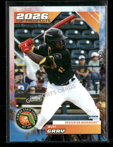 2026 Florida State League Top Prospects Murf Gray