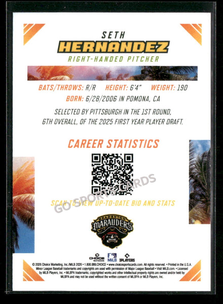 2026 Florida State League Top Prospects Seth Hernandez
