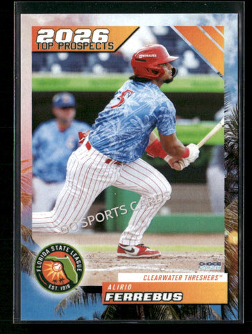 2026 Florida State League Top Prospects Alirio Ferrebus