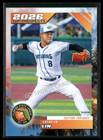2026 Florida State League Top Prospects Sheng En Lin