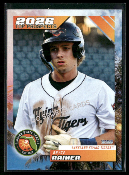2026 Florida State League Top Prospects Bryce Rainer